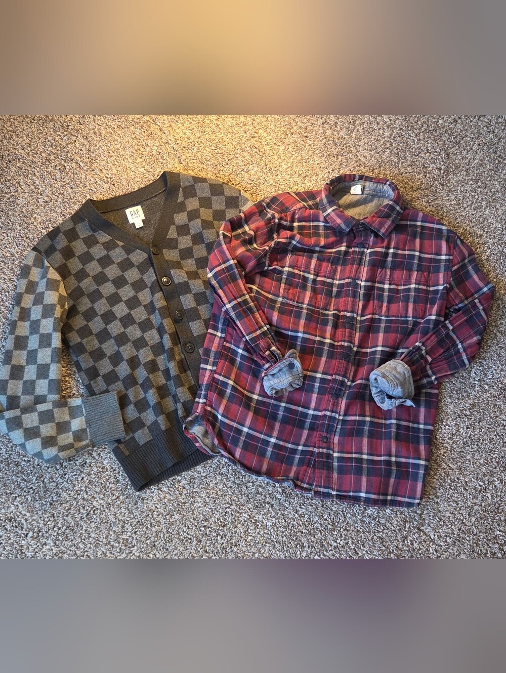 Gap Sweater and Button Down Size 12